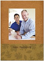 Autumn Foliage Photo Card - Vertical DX39U-4B